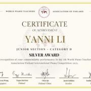 世界钢琴教师协会WPTA钢琴比赛